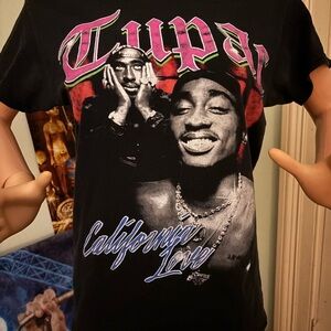 Bravado Black 2Pac Graphic Tee